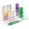 iDesign 6-Section Makeup Organizer for Vanity or Countertop - Clear - 3 of 4