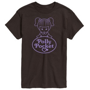 Men's - Polly Pocket - Logo And Doll Short Sleeve Graphic T-Shirt - 1 of 3