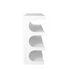Kumasinova Multifunctional 4-Tier Bookshelf and Coffee Table,Floor Bookcase with Minimalist Design,Creative Storage Shelves for Bedroom,Living Room - 4 of 4