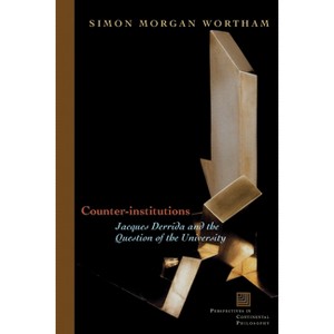 Counter-Institutions - (Perspectives in Continental Philosophy) by  Simon Morgan Wortham (Hardcover) - 1 of 1