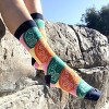 Vibrant Citrus Pattern Socks from the Sock Panda (Women's Sizes, Adult Medium) - 2 of 4