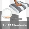 Tramull 2 Pack Outdoor Throw Pillows 18x18 Inch for Garden Furniture, Poolside & Porch Decor - 4 of 4