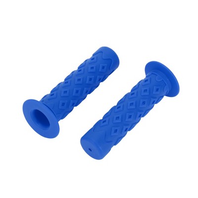 Unique Bargains Bike Handlebar Grips Covers 4.72" Length Blue 1 Pair