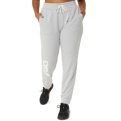 Asics Women's Essential French Terry Jogger Apparel, L, Gray : Target