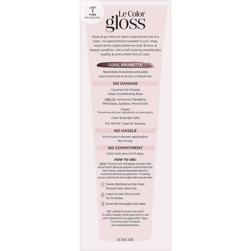 L'Oreal Paris Le Color Gloss One Step In-Shower Toning Gloss - 4 fl oz, 4 of 7