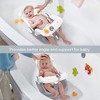 BabyBond Baby Bath Seat with Sitting & Lying 2 Modes - 3 of 4