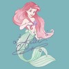 Women's The Little Mermaid Ariel Watercolor Signature Racerback Tank Top - 2 of 4