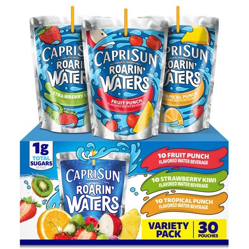 Capri Sun Roaring Waters Variety Pack - 30pk/6 Fl Oz Pouches : Target