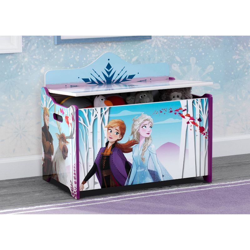 Disney Frozen 2 Deluxe Kids&#39; Toy Box - Delta Children, 3 of 13