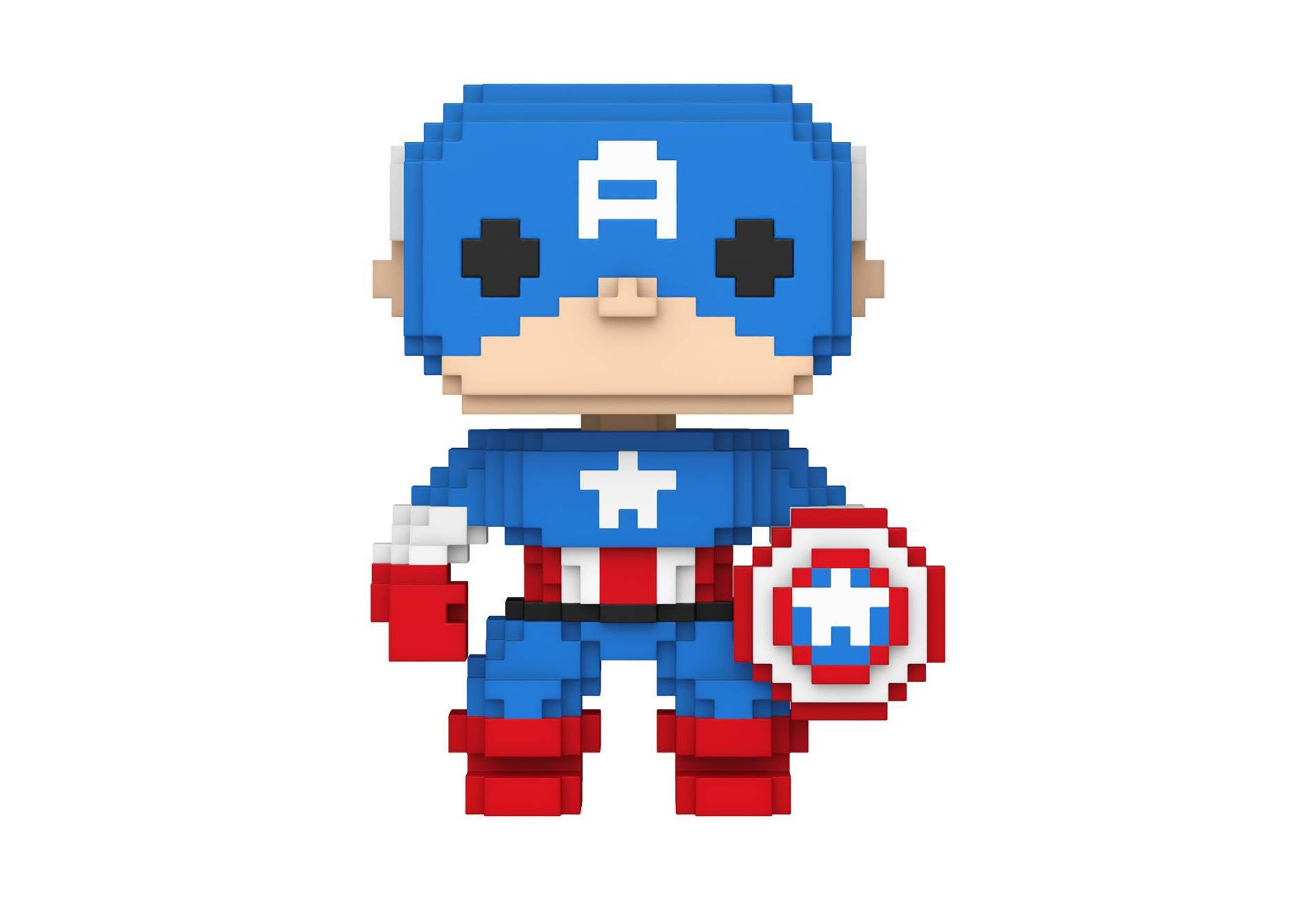Funko POP! Marvel: 8-Bit Captain America Figure (Target Exclusive)