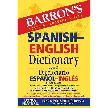 Spanish-English Dictionary - (Barron's Bilingual Dictionaries) 2nd Edition by  Ursula Martini (Paperback)