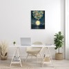 Stupell Industries Lunar Butterfly Hot Air Balloon Surreal Ocean Sky Black Framed Giclee Art - 2 of 4