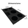 Equator 36" Built-In 5 Burner Induction Cooktop POWER BOOST Keep Warm 240V/9600W - 3 of 4