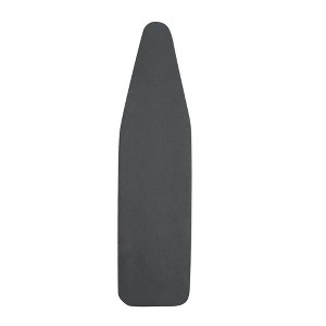 Seymour Home Products Premium Replacement Cover and Pad Charcoal: Padded Ironing Board Cover, Elastic Band, 55"x15" - 1 of 4