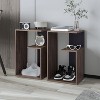 Kumasinova 25"H 3-Tier Shelf End Table with Premium MDF Frame,Modern Minimalist Sofa Side Table Nightstand for Living Room&Bedroom - 4 of 4