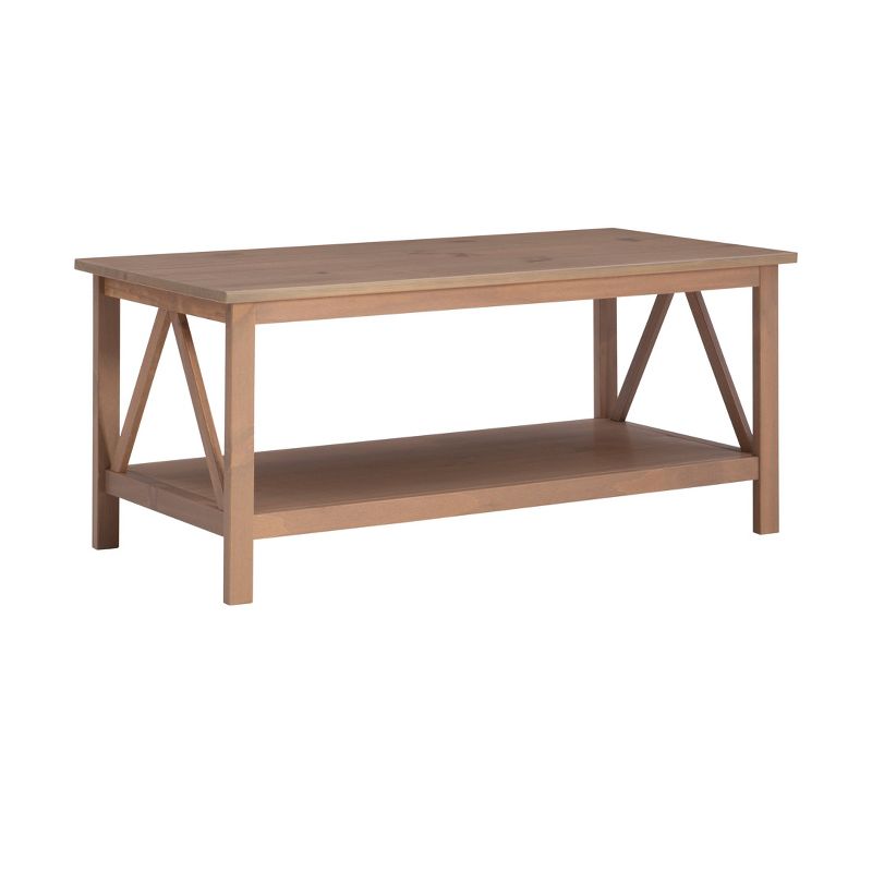 Titian Coffee Table Driftwood - Linon, 1 of 14