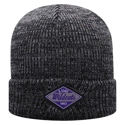 NCAA Kansas State Wildcats Men's Black Aclaim Knit Cuffed Beanie