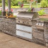 Outdoor Kitchen Drawer, 1-Layer Stainless Steel Flush Mount BBQ Drawer for Outdoor Kitchens & BBQ Islands - 2 of 4