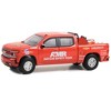2021 Chevrolet Silverado Truck Red "2021 NTT Series AMR IndyCar Safety Team" w/Equipment 1/64 Diecast Model by Greenlight - 2 of 3