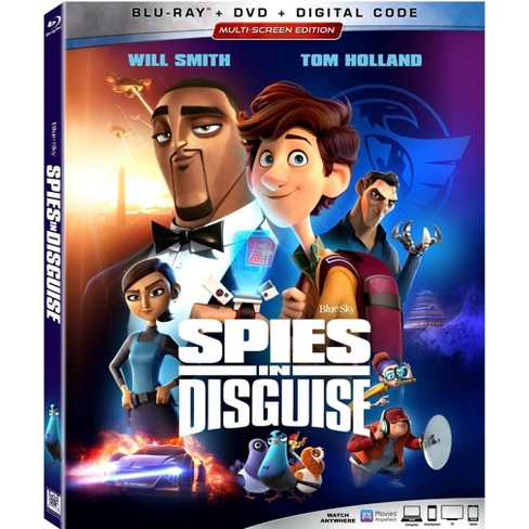 Spies In Disguise Blu Ray Digital Target