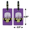 Powerpuff Girls Mojo Jojo Head Luggage ID Tags Set of 2 - 4 of 4