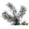Perfect Holiday Heavy Snow Flocked Angel Pine Christmas Tree with Metal Stand - 4 of 4