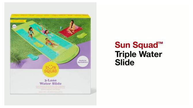 Triple Water Slide - Sun Squad&#8482;, 2 of 6, play video
