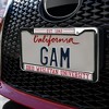Ohio Wesleyan University Full Size Standard License Plate Metal Frame - 3 of 4