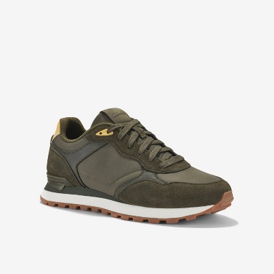 Clarks Mens Molland Go Olive Combination Shoes 10 Medium — фото 4