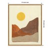 Amanti Art Sedona Sun I by Moira Hershey Canvas Wall Art Print Framed 16 x 20-in. - 3 of 4