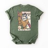 S.W.Smiley Taiyaki - Women's Garment Dyed Graphic T-Shirt - 3 of 4