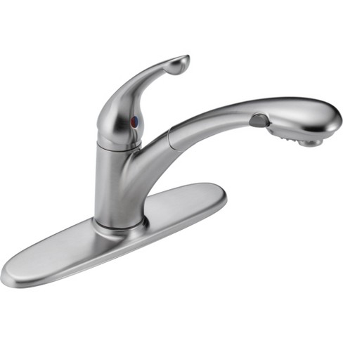 Delta Faucet 470 Dst Signature Pull Out Kitchen Faucet With