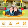 Costway 40'' Flying Saucer Tree Swing Indoor Outdoor Swing w/Hanging Strap Helicopter - 4 of 4