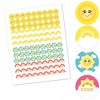 Big Dot of Happiness You Are My Sunshine - Baby Shower or Birthday Party Round Candy Sticker Favors - Labels Fits Chocolate Candy (1 sheet of 108) - 2 of 4