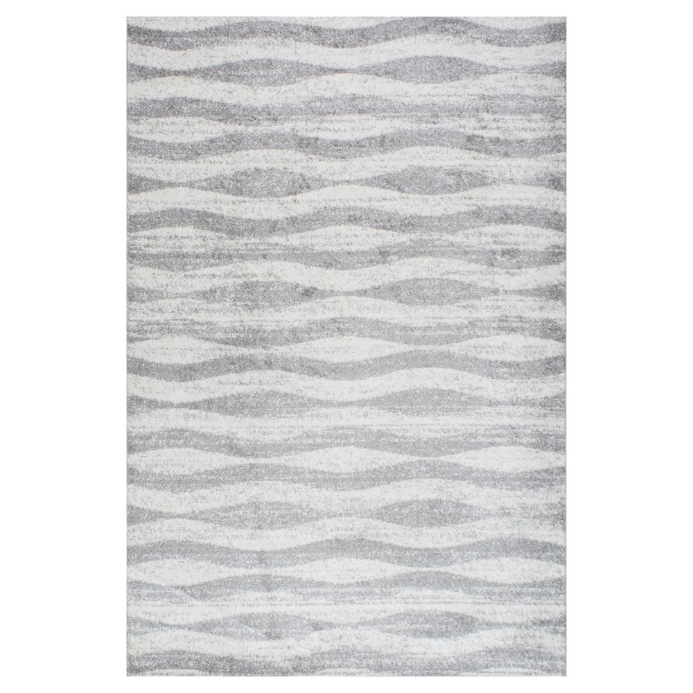Photos - Area Rug Sterling Gray Solid Loomed  -  - nuLOOM(2'x3')