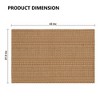 BAGOKIE Non-Slip Boho Indoor Mat Machine Washable Area Rug - 4 of 4
