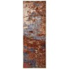 Modern Area Rugs Abstract Print Accent Carpet with Non-Slip Backing - 3 of 4