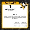 NHL Pittsburgh Penguins 2025 Box Calendar - 3 of 4