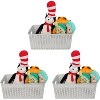 YBM Home Plastic Rattan Storage Box Basket Organizer for Bathroom, Pack of 3 - 4 of 4