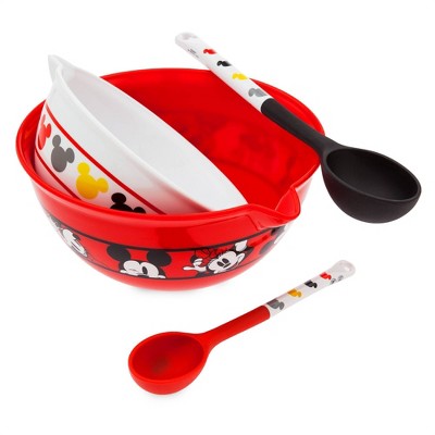 Mickey Mouse & Friends 2pc Plastic Bowl and Spoon Set - Disney store