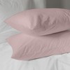 Classic Cool & Crisp 100% Cotton Percale Pillow Case Set - 3 of 3