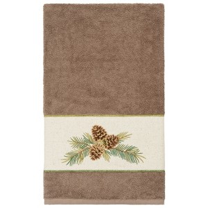 Linum Home Textiles 100% Turkish Cotton PIERRE Embellished Towel Set - 1 of 2