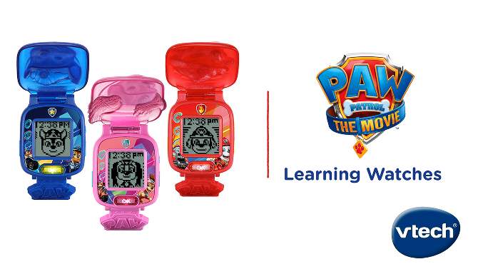 VTech PAW Patrol: The Movie Chase Learning Watch, 2 of 8, play video