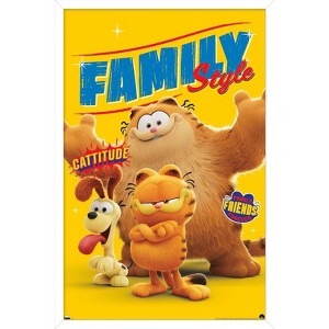 Trends International The Garfield Movie - Family Style Framed Wall Poster Prints - 1 of 4