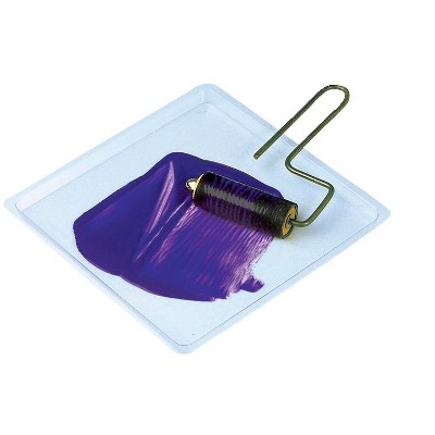 School Smart Mixing Paint Trays, 6-1/2 x 6-1/2 Inches, Plastic, pk of 10