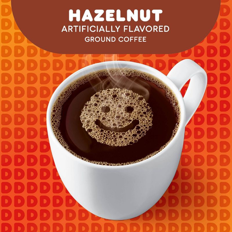 Dunkin&#39; Hazelnut Flavored Medium Roast Coffee - Keurig K-Cup Pods - 22ct, 6 of 12