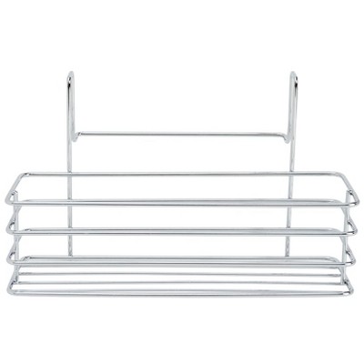 The Lakeside Collection Metal Cabinet Door Organizer Rack with Towel Bar - Kitchen or Bathroom - — фото 2