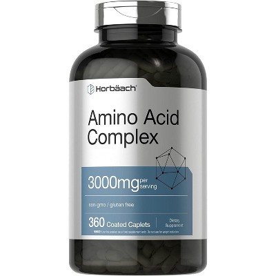 Horbaach Amino Acid Complex 3000mg | 360 Caplets : Target