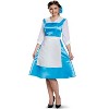 Disney Princess Belle Blue Dress Tween/Adult Costume, Adult Large (12-14) - 2 of 3