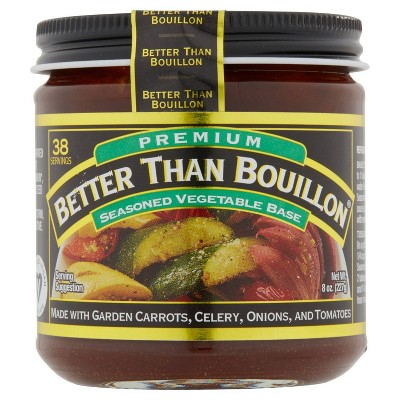 Better Than Bouillon Seasoned Vegetable Soup Base - 8oz